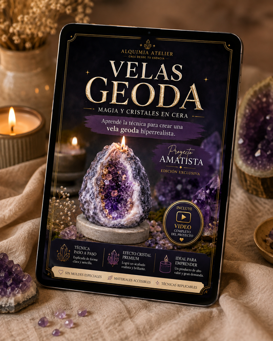 Velas Geoda: Guia digital + Video tutorial